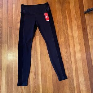 PURE BARRE | stitch tight black leggings S NWT $90